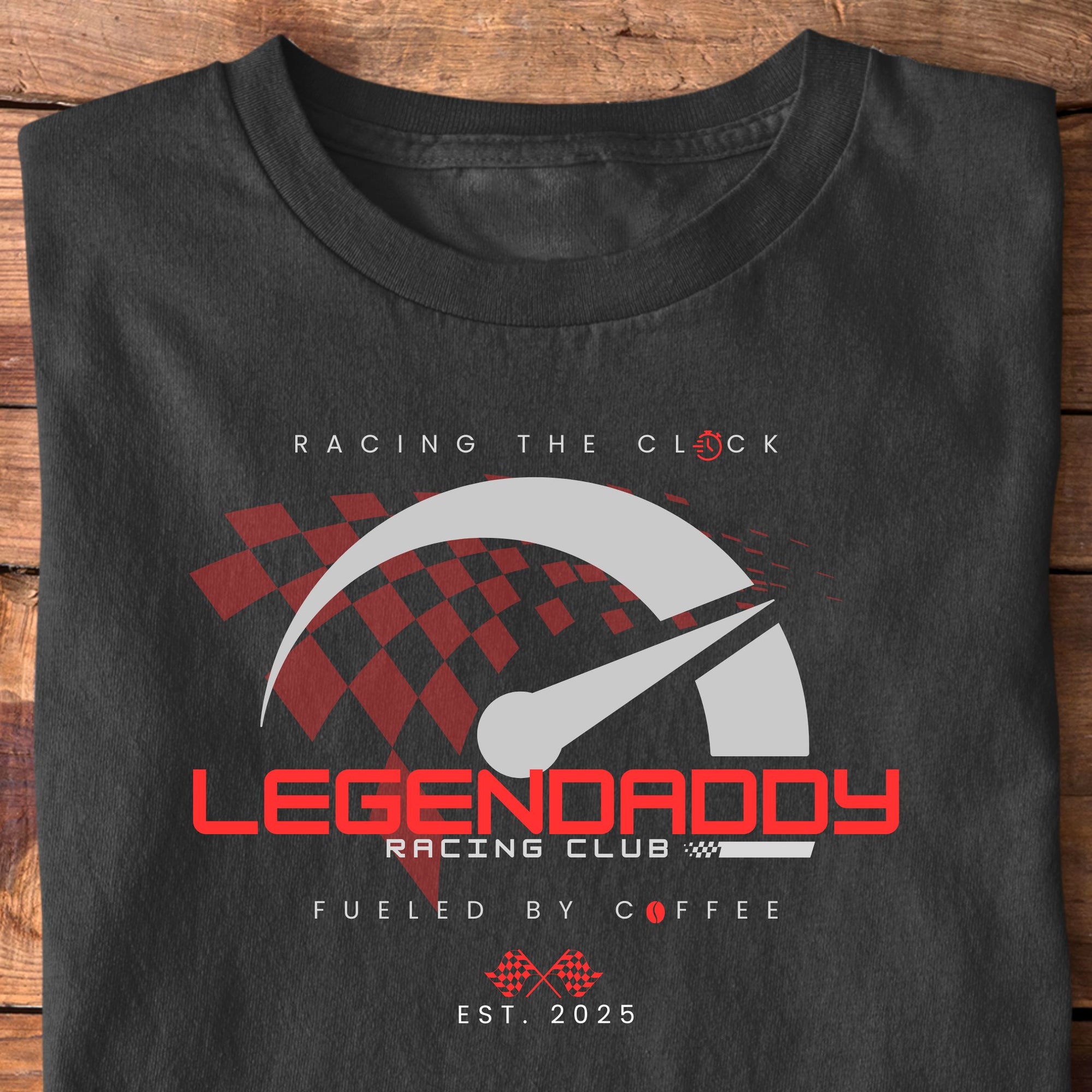 Legendaddy Racing Club - Datum personalisiert - Premium Shirt