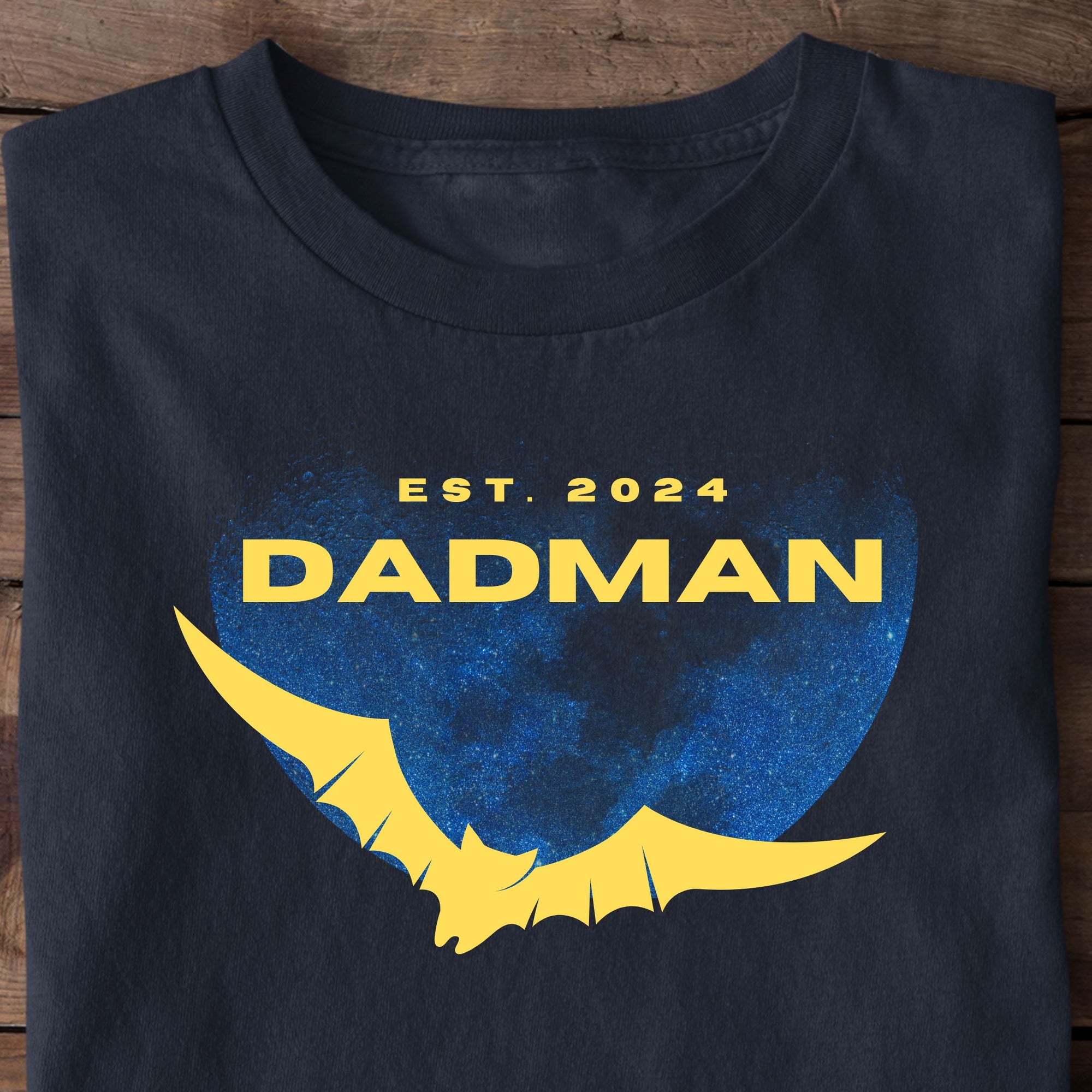 Dadman Moon Edition Date Personalized - Premium Shirt