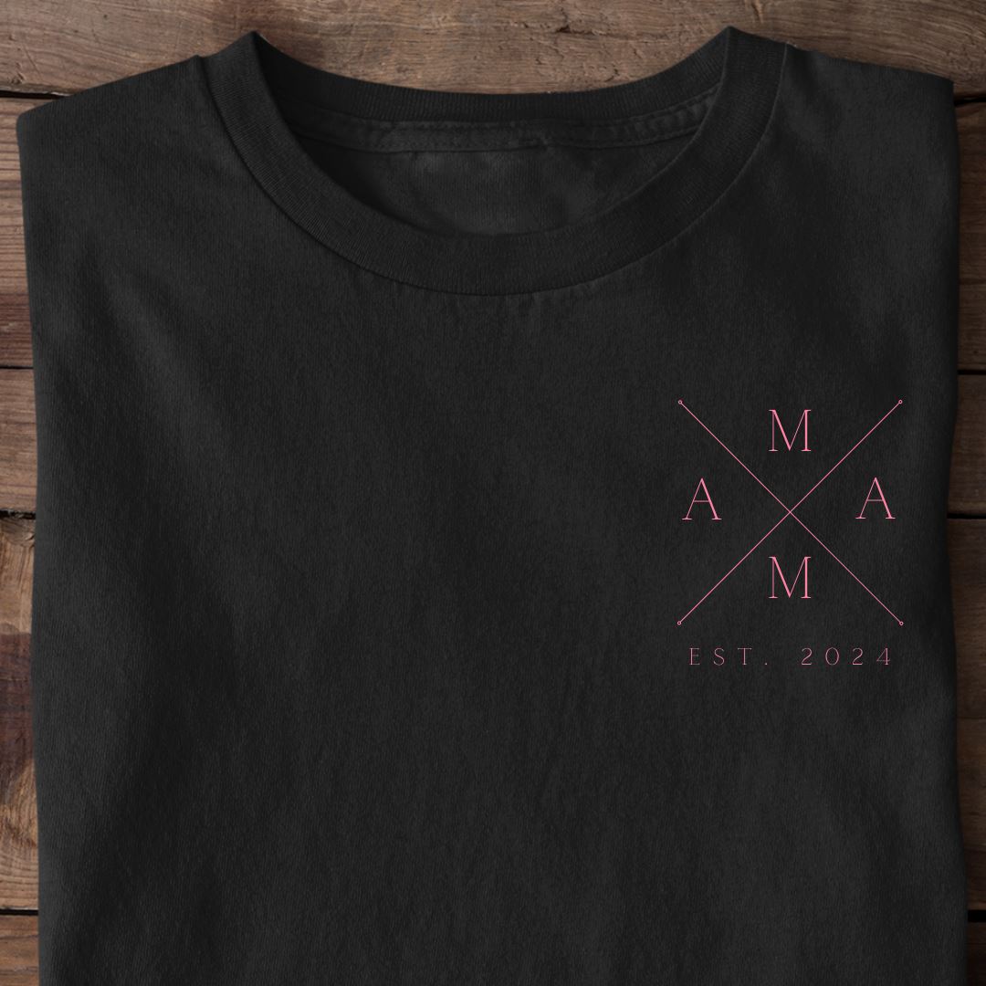 Mama Cross Date Personalized - Ladies Premium Shirt