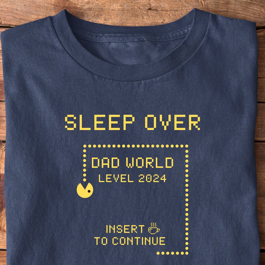 Sleep Over - Datum personalisiert - Premium Shirt