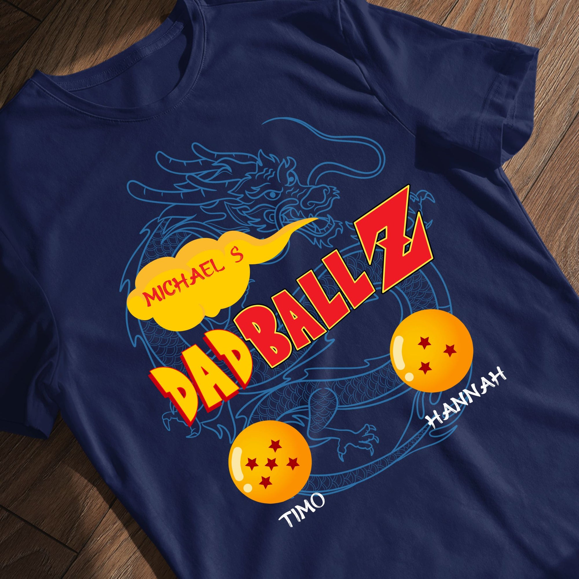 DadBallZ Premium Shirt Personalisiert