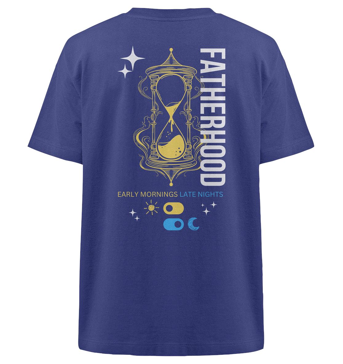 Paternidad - Camisa orgánica de gran tamaño pesado