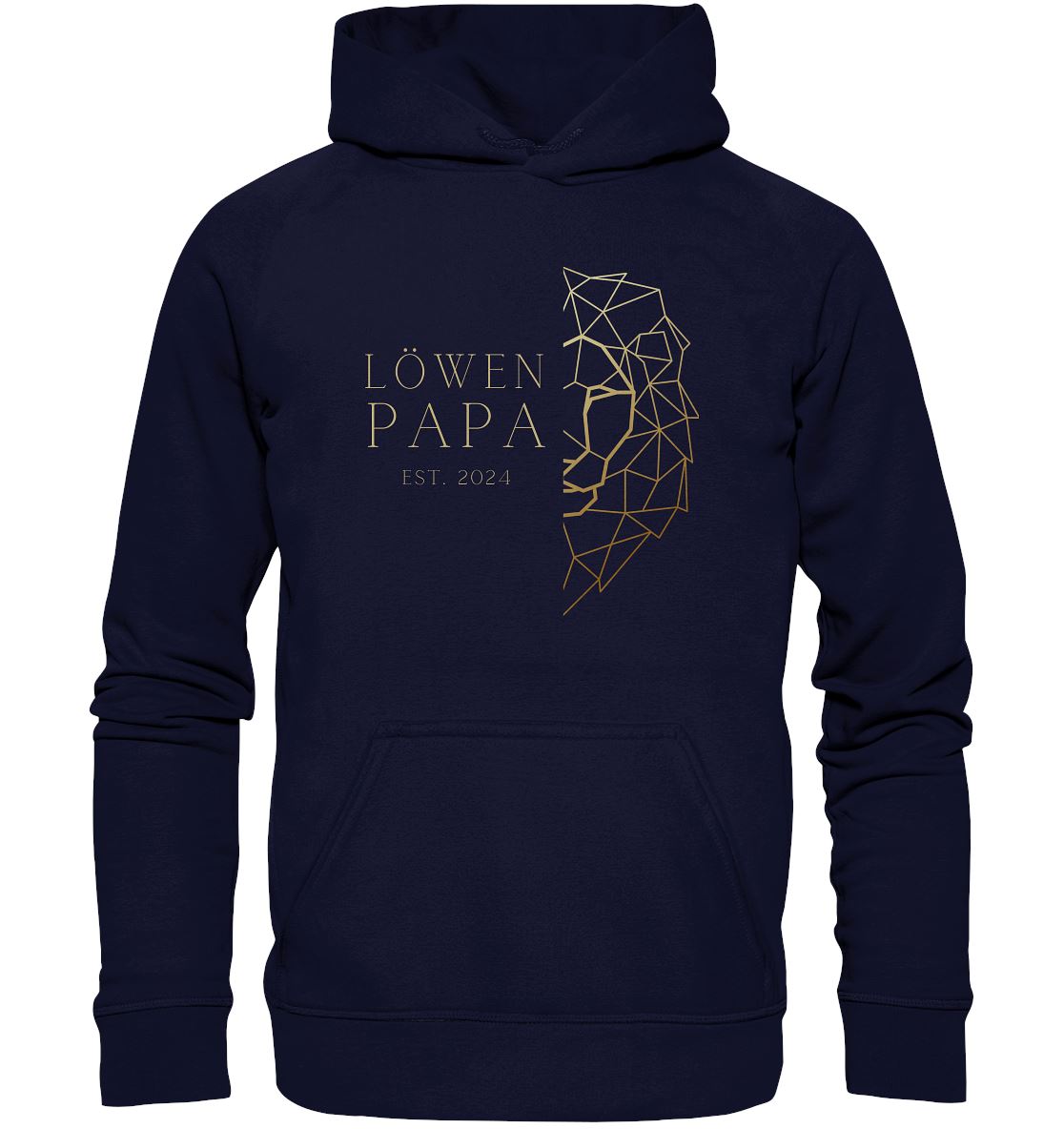 Lion Papa - Sweat à capuche unisexe basique