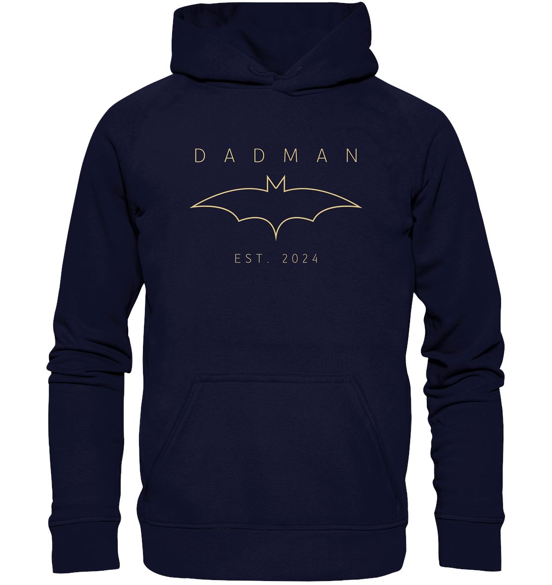 Dadman Datum personalisiert - Basic Unisex Hoodie