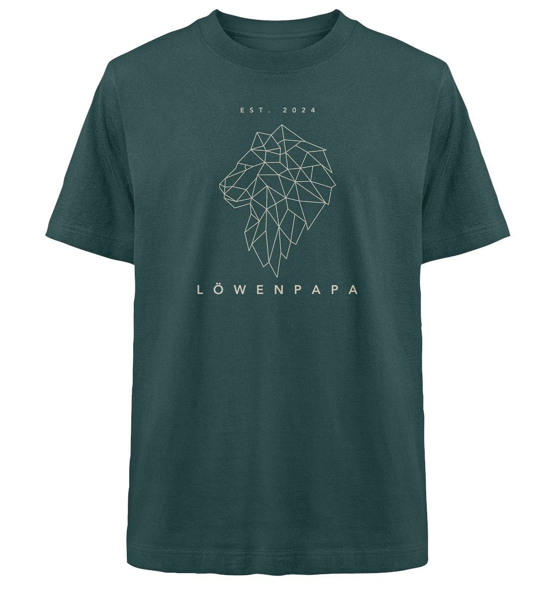 Löwenpapa - Camisa orgánica de gran tamaño pesado