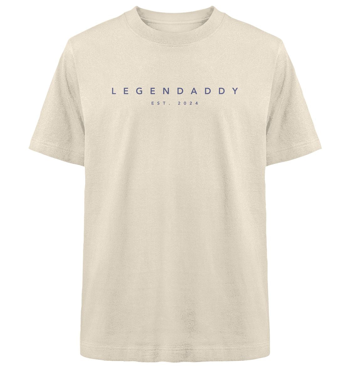 Legendaddy Summer Edition - Shirt biologico pesante di grandi dimensioni